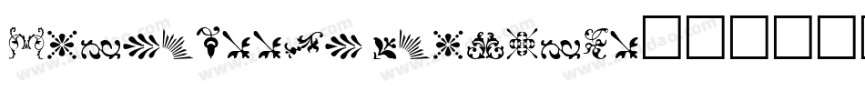 Neoclassic Fleurons字体转换